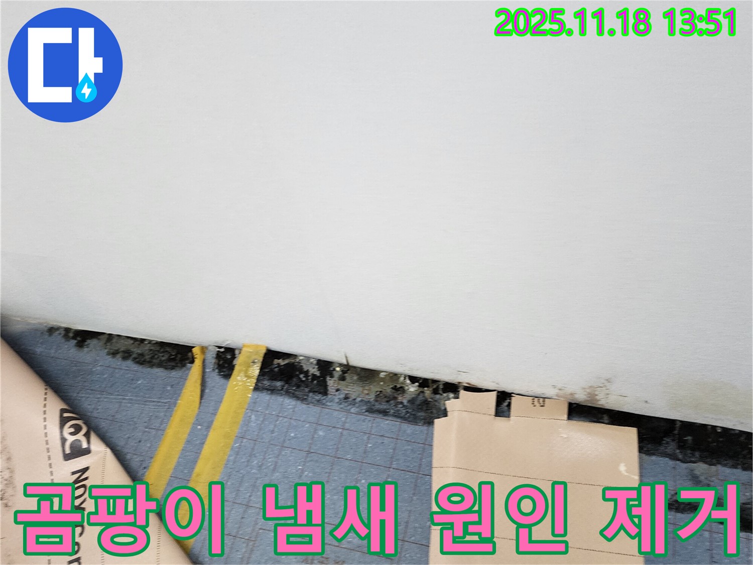포천시 누수 현장 - 곰팡이 냄새의 원인을 제거하여 쾌적한 공간으로 만들어 드립니다.