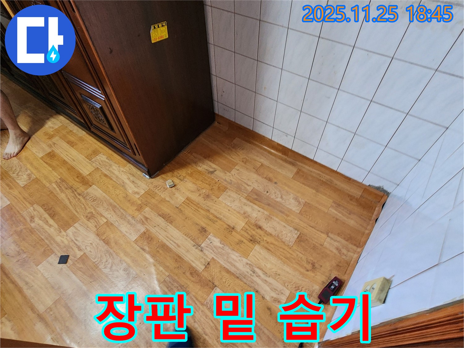 포천시 신북면 심곡리 - 장판 밑 습기 - 곰팡이 냄새 원인