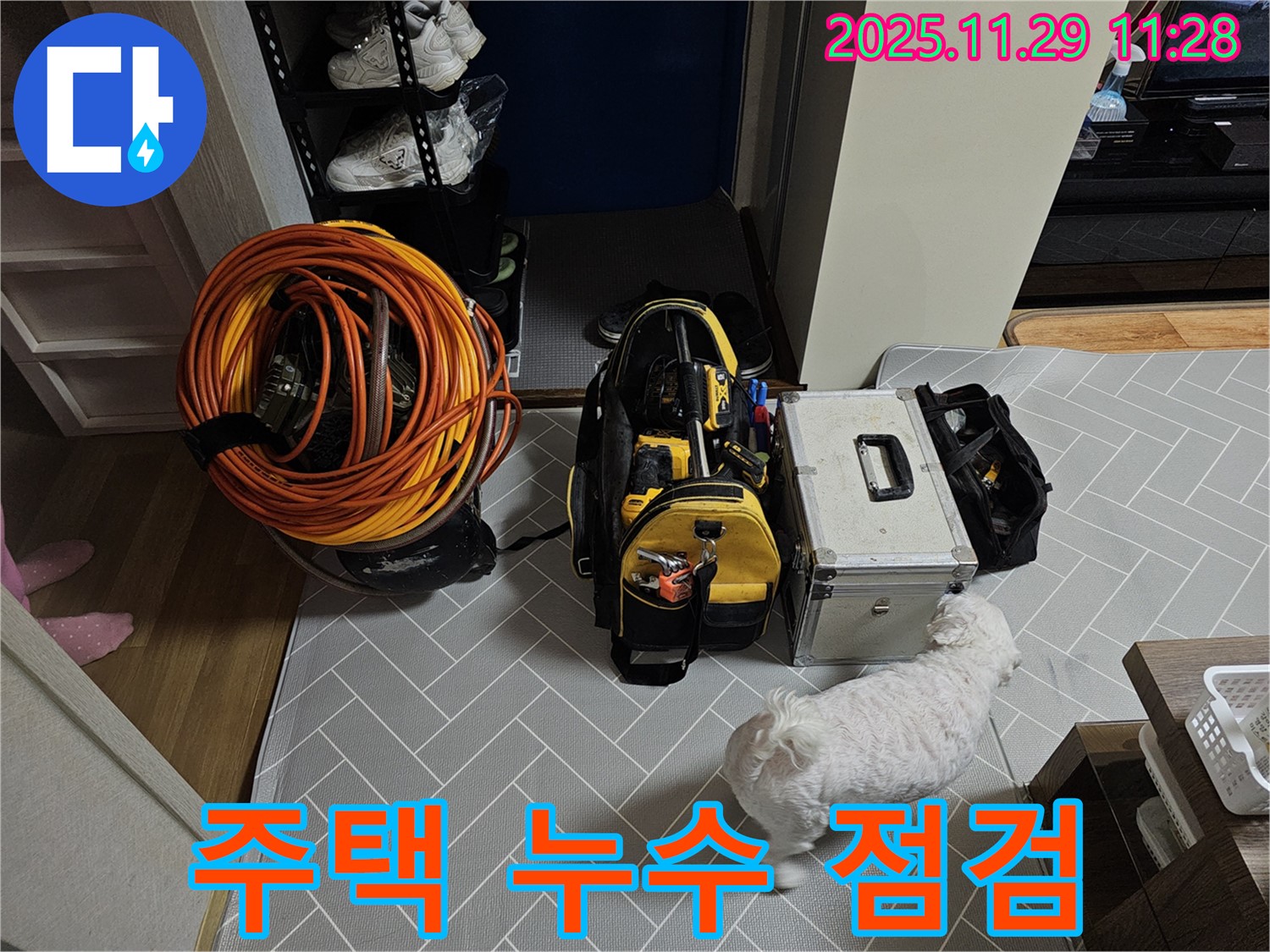 파주시 광탄면 누수 - 주택 누수 문제 완벽 해결을 위한 장비 점검 완료