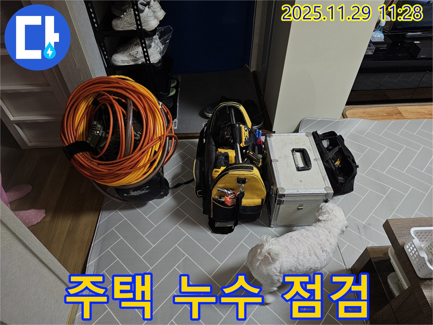 파주시 광탄면 누수 - 주택 누수 문제 완벽 해결을 위한 장비 점검 완료