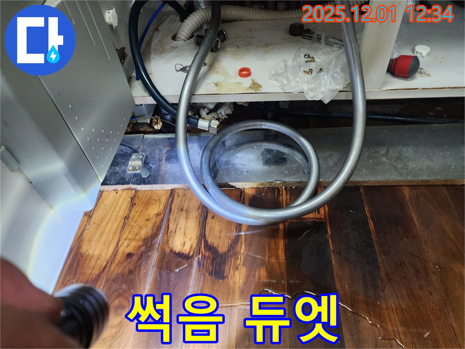 포천 누수 - 싱크대 하부 물 뚝뚝, 마루 곰팡이와 썩음의 환상적인 듀엣