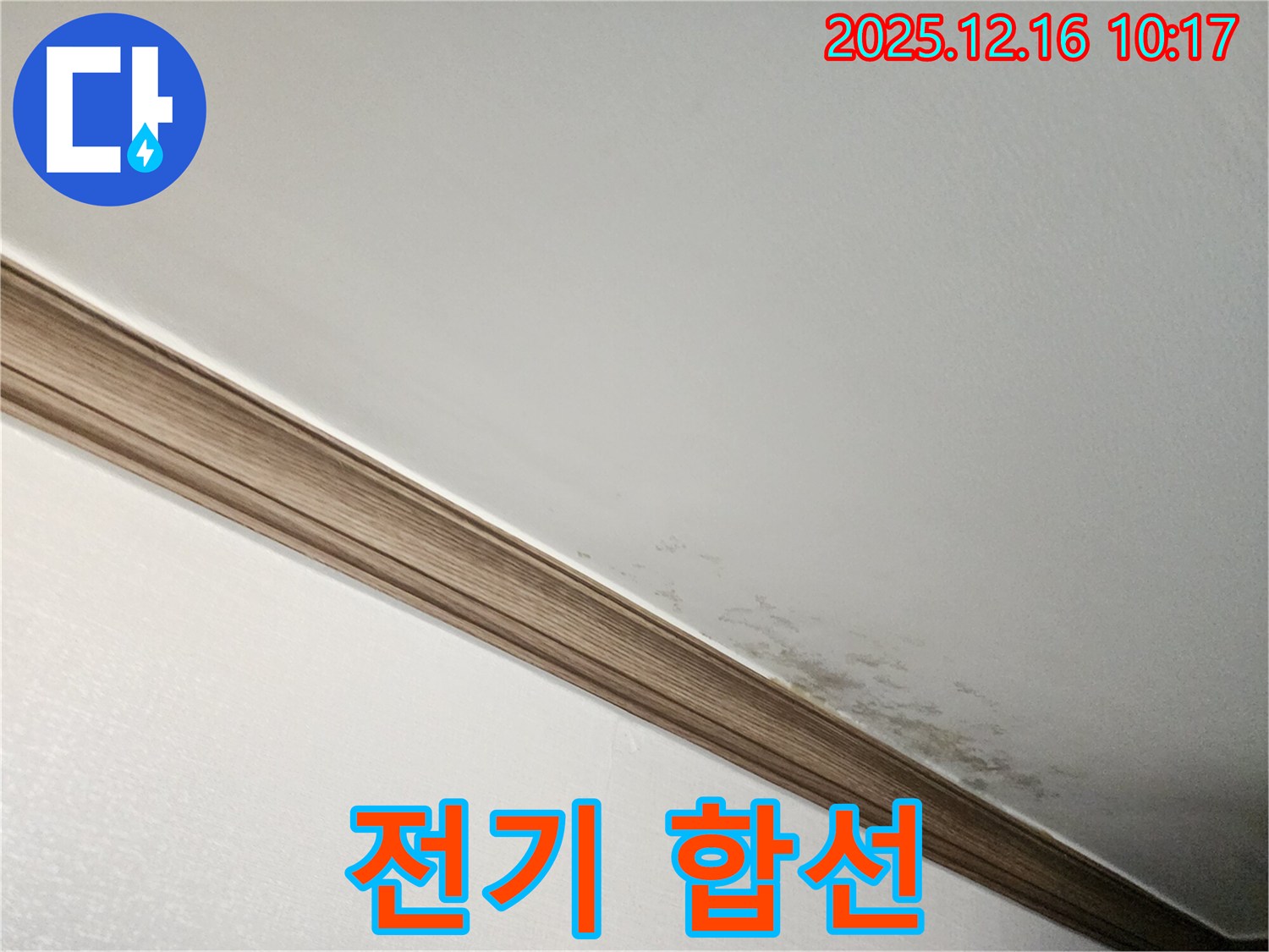 포천시 영북면 곰팡이 천장 - 누수, 전기 합선으로 이어질 수도?!