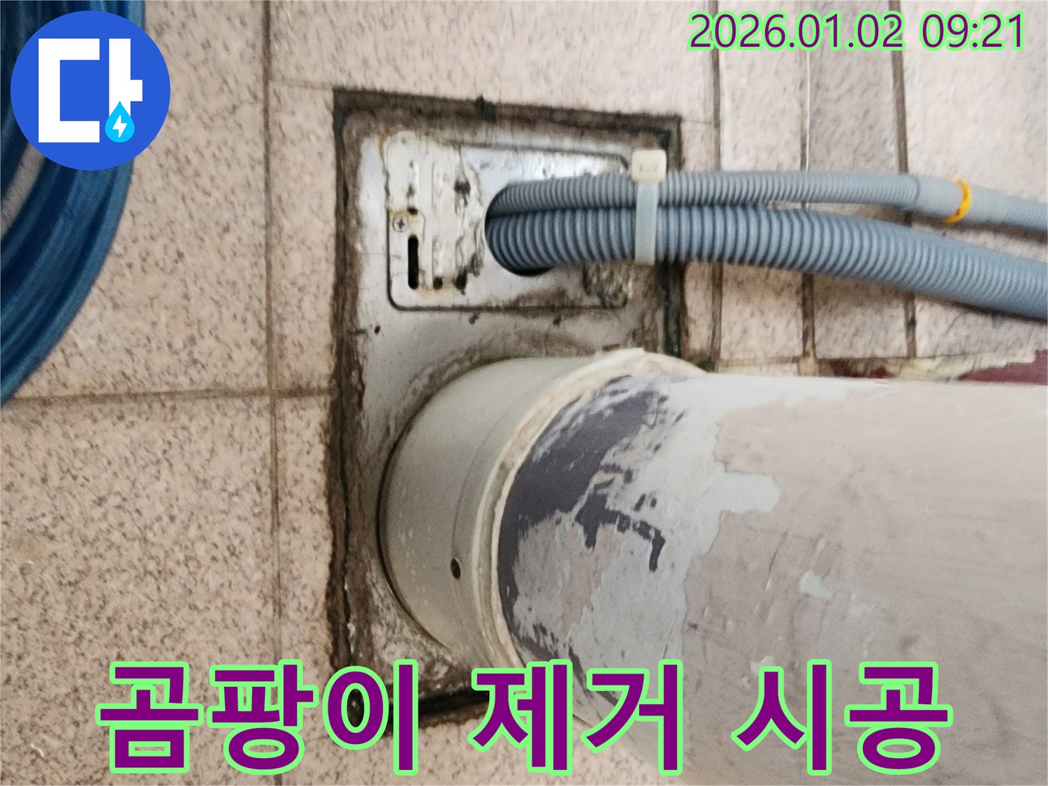 노원구 상계9동 베란다 곰팡이 제거 - 곰팡이를 깨끗하게 싹 제거해 드립니다.