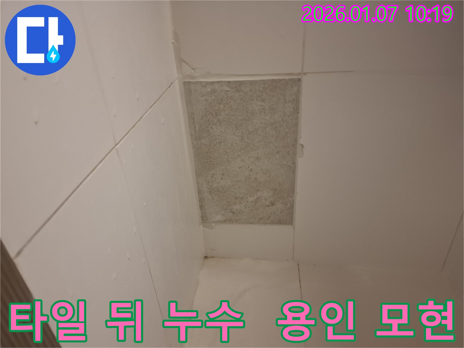 용인 모현에서 발생한 타일 뒤 누수 - 철거 후 보니 상황이 심각?! 누수탐지 전문가가 해결합니다.