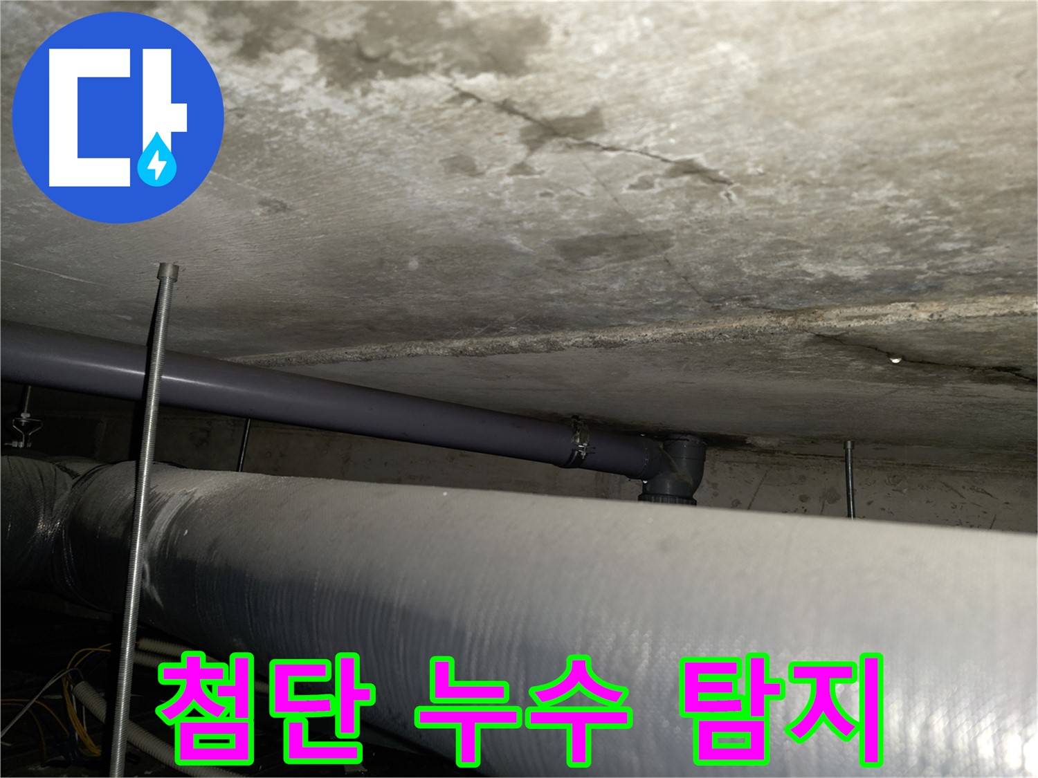 목동 아파트 배관 누수 - 노후 배관으로 인한 누수 발생 및 정밀 탐지 과정