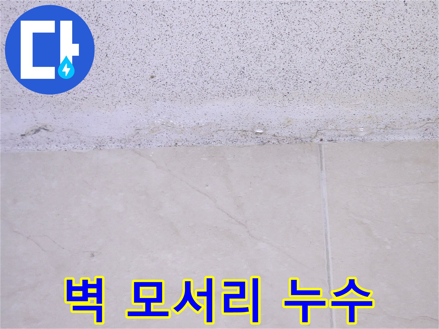 타일-벽면과-천장-경계에서-발생한-습기-및-물방울을-명확히-보여주는-사진-자료
