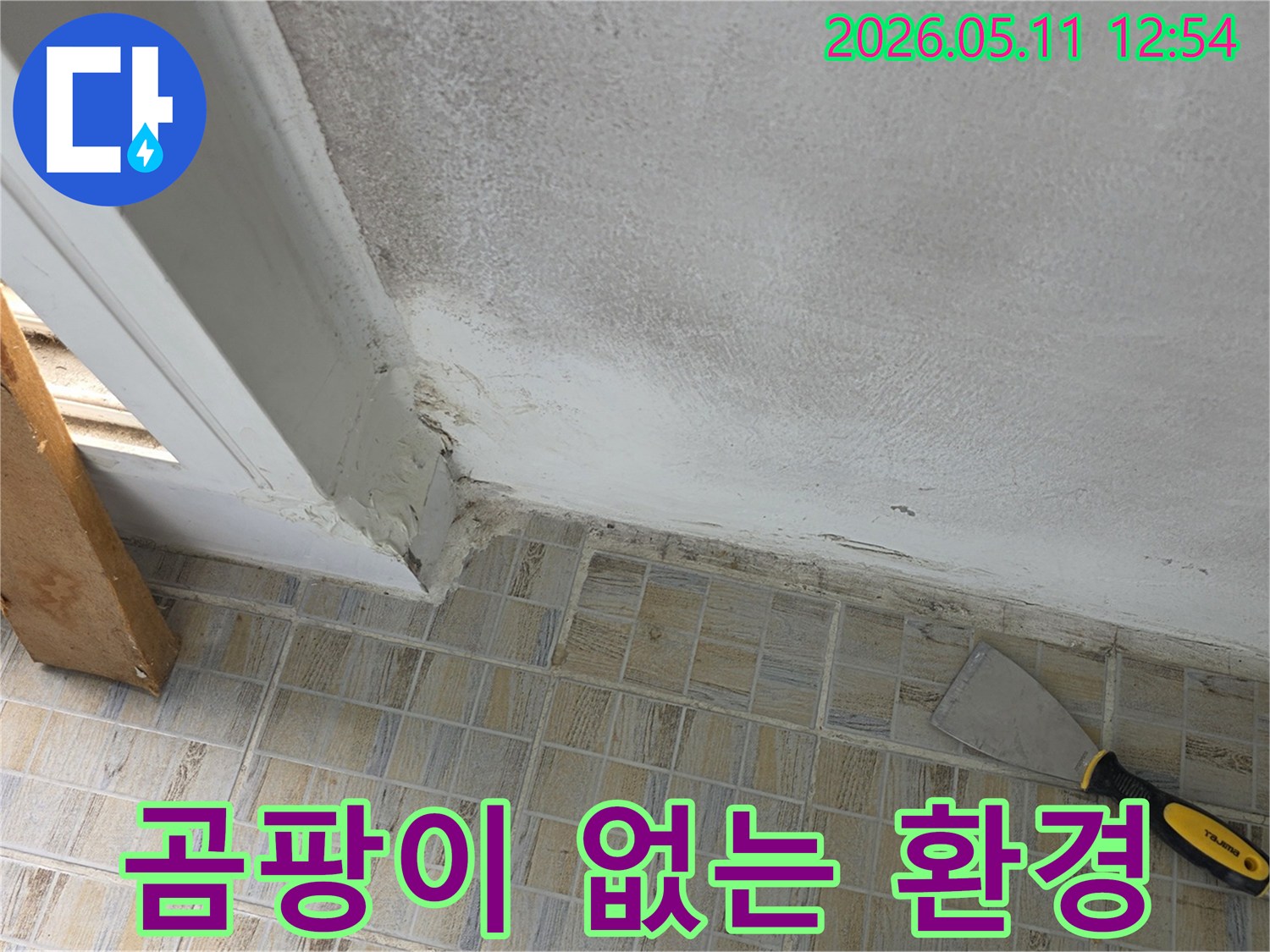 습기로-인한-벽체-손상과-곰팡이-발생-현장-사진