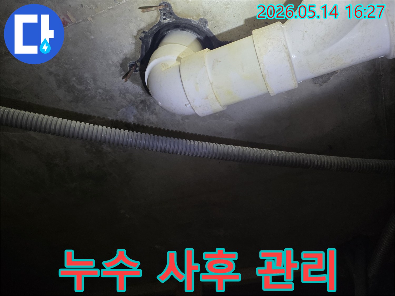 서울-서대문구-봉원사길-주택-지하-배관-누수-현장에서-꼼꼼한-사후-관리를-약속하는-모습