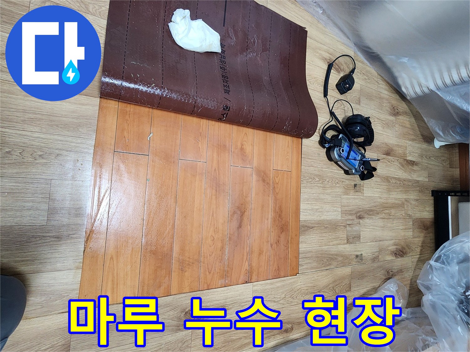 누수-탐지-전문가가-아파트-누수-현장에서-정확한-진단이-중요한-이유를-보여주며-작업하는-장면입니다