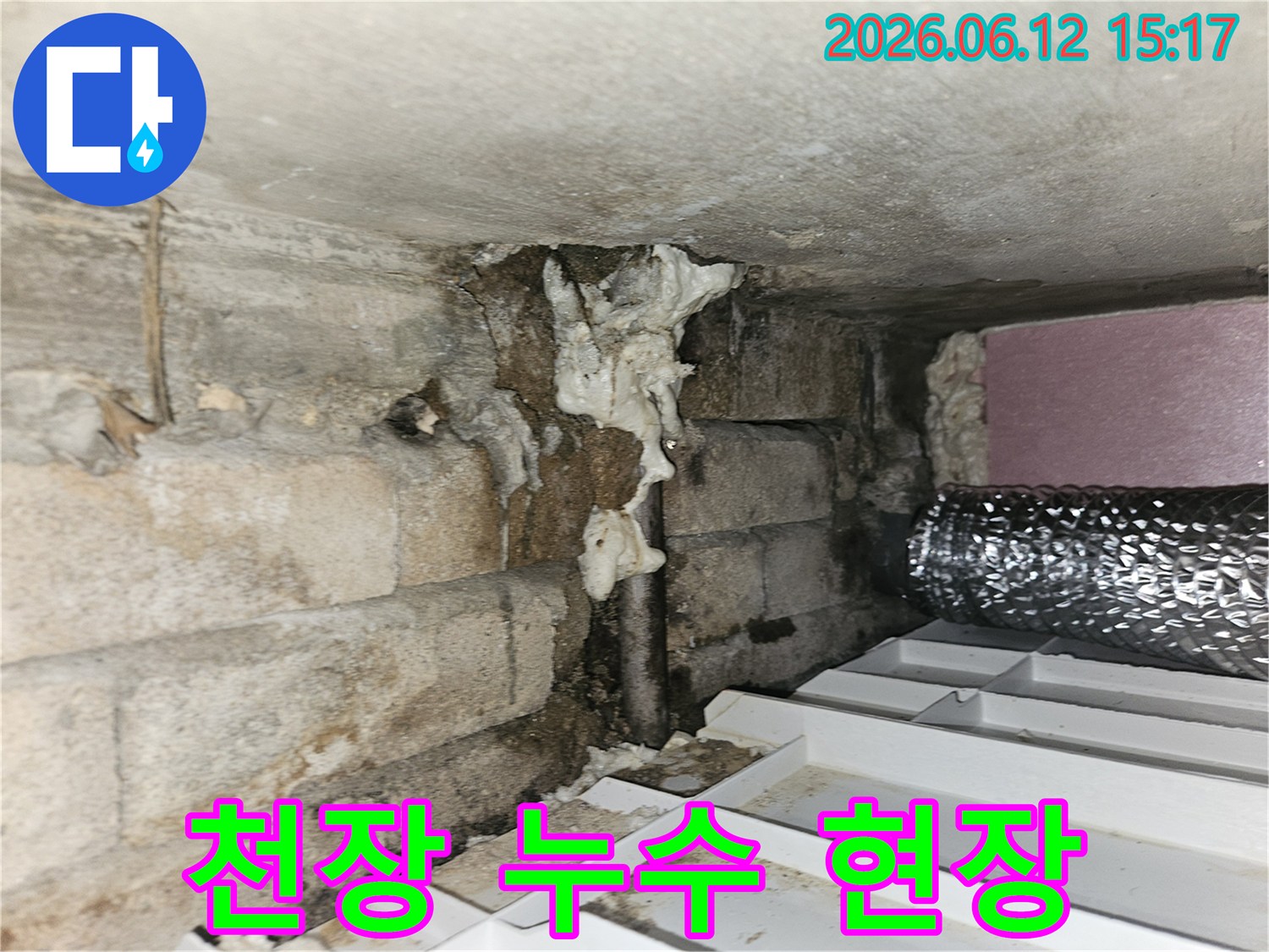 노원구-하계동-주택-천장-벽면-누수-곰팡이-발생-현장-사진